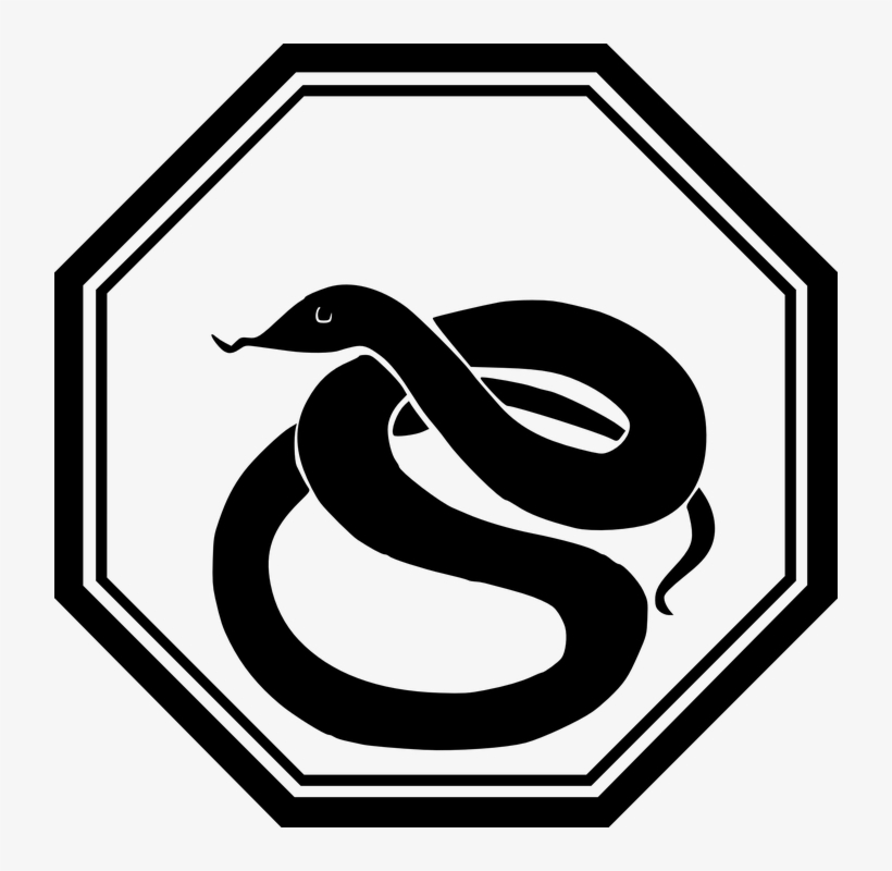 Tribal Flame 28, Buy Clip Art - Chinese Zodiac Snake, transparent png download