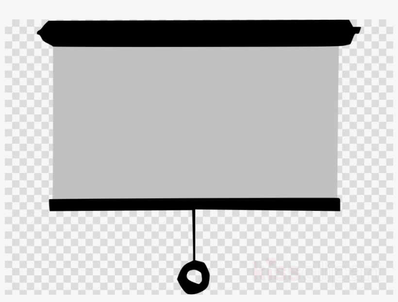 Projection Screen Png Clipart Projection Screens Clip - Umbrella Outline Transparent Background, transparent png download