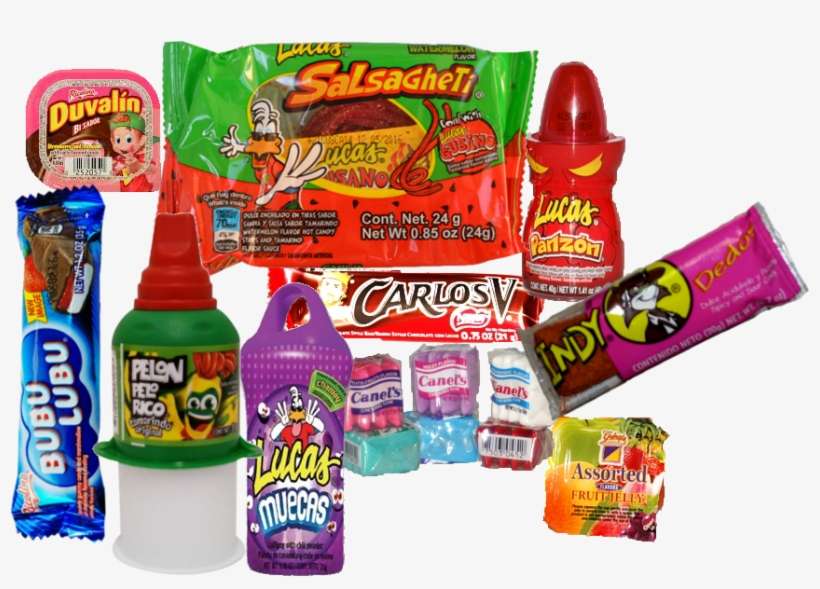 Mexican Candy Png Clip Freeuse Stock - Lorena Candy Pelon Pelo Rico - 1 Oz Bottle, transparent png download