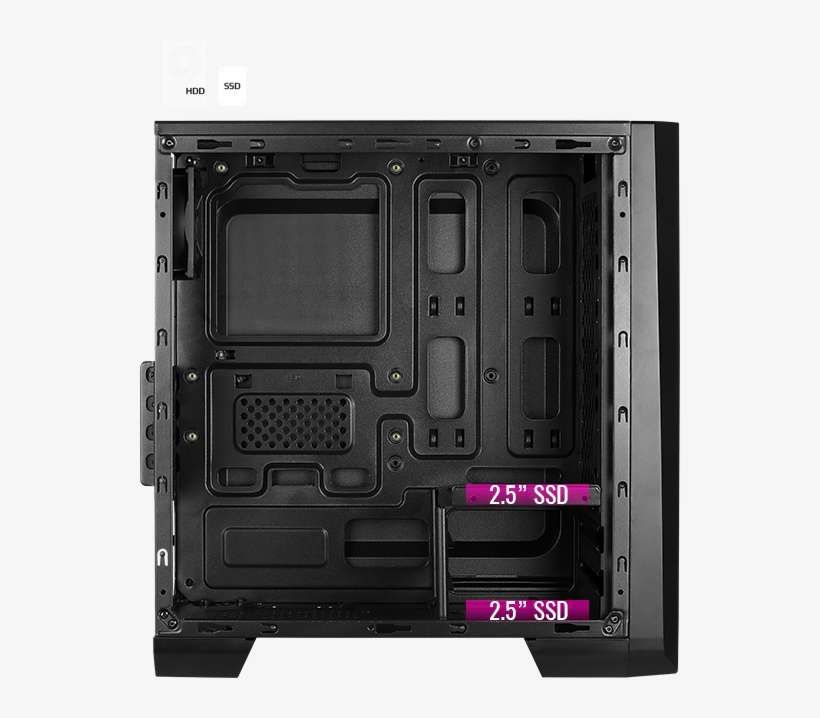 Supports Up To Two - Aerocool Cylon Mini, transparent png download