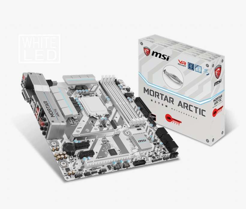 Share - Msi Z270 Tomahawk Arctic, transparent png download