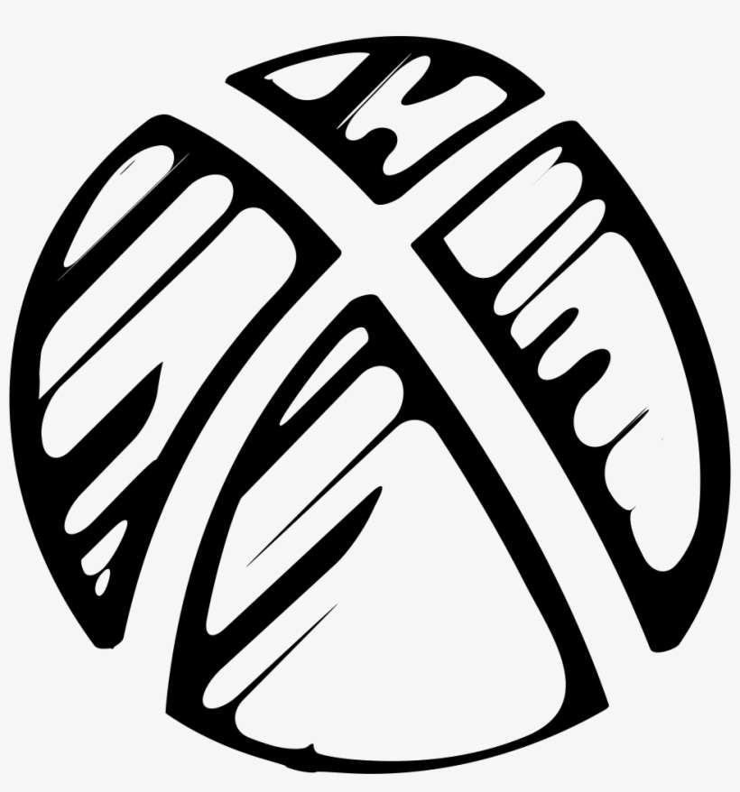 Png File - Xbox Logo Dibujo, transparent png download