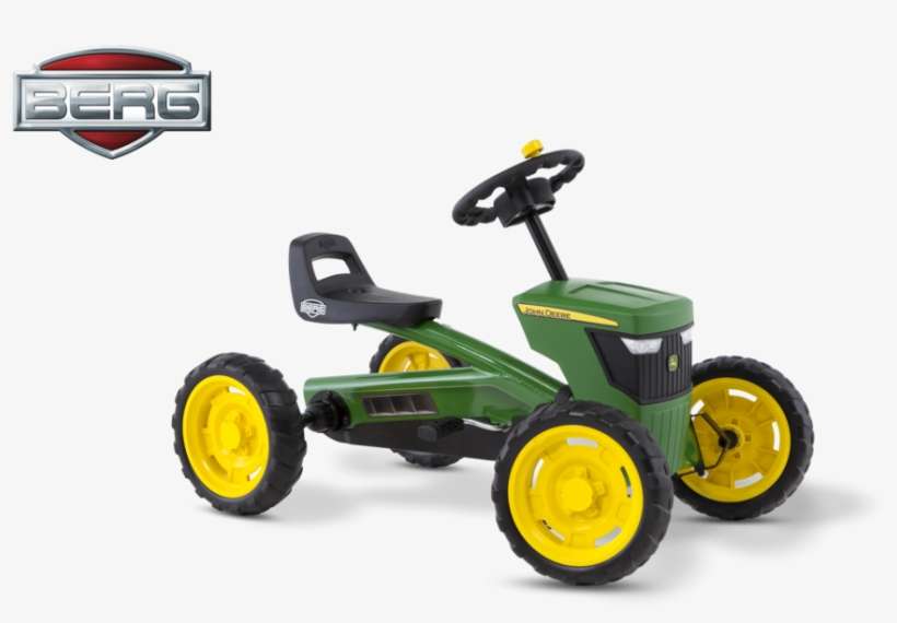 Buzzy John Deere Angle V=1496277401 - Gokart / Pedal-gokart Buzzy John Deer Berg Toys, transparent png download