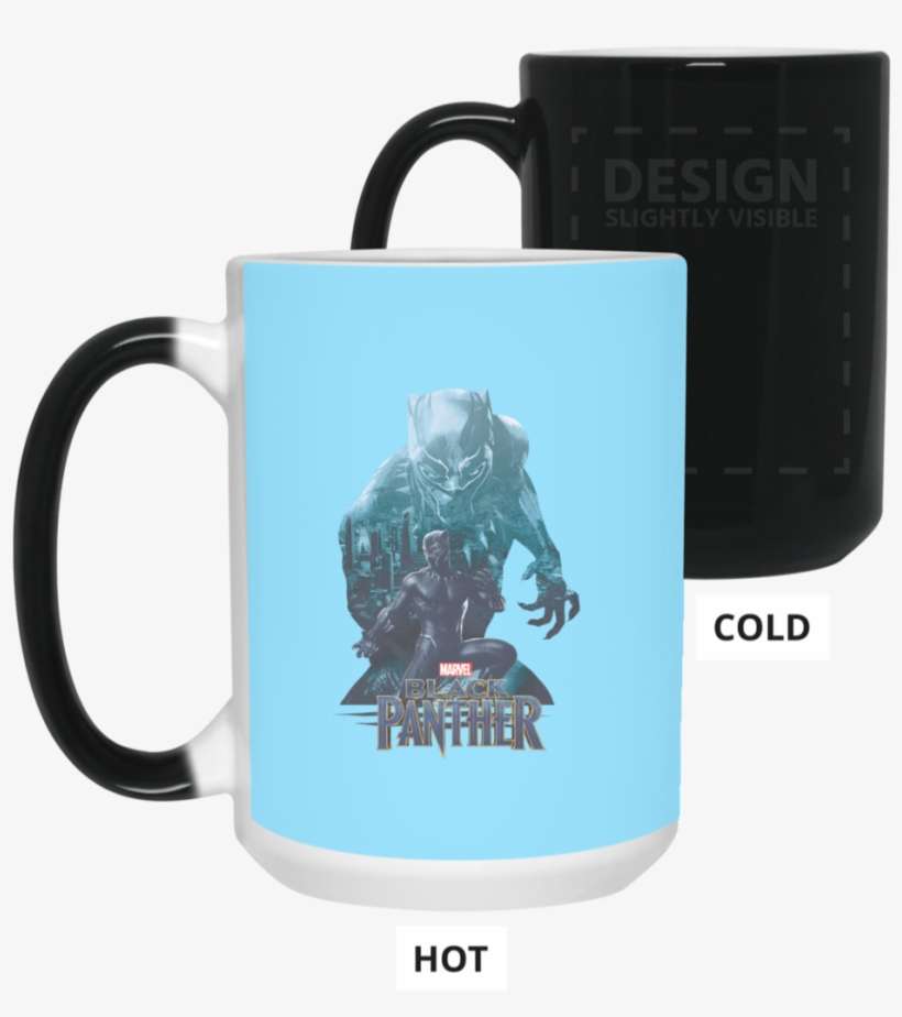 Marvel Black Panther Wakanda's Finest Color Changing - Girlfriend And Her Boyfriend Drawings, transparent png download