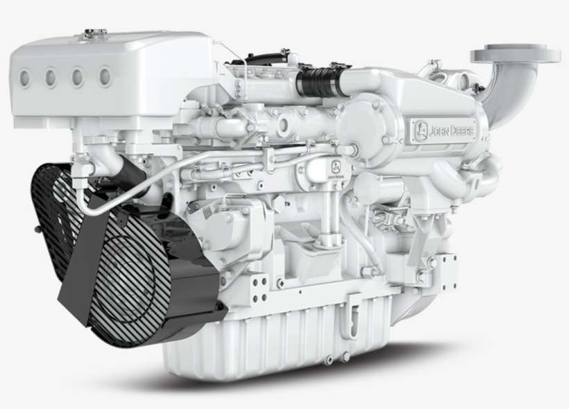 6090afm85marine Generator Drive Engine - John Deere 6090 Marine, transparent png download
