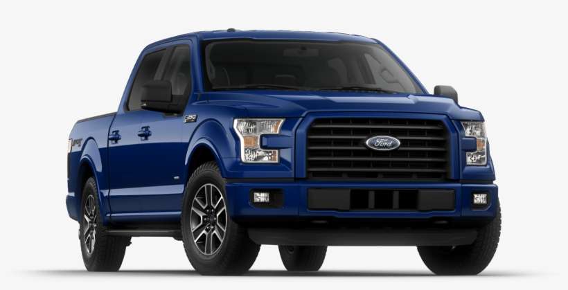 New Ford F - 2018 Blue F150 Lariat, transparent png download