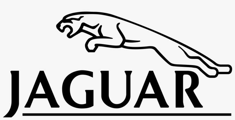 Jaguar Logo Black And White - Jaguar Logo Png, transparent png download