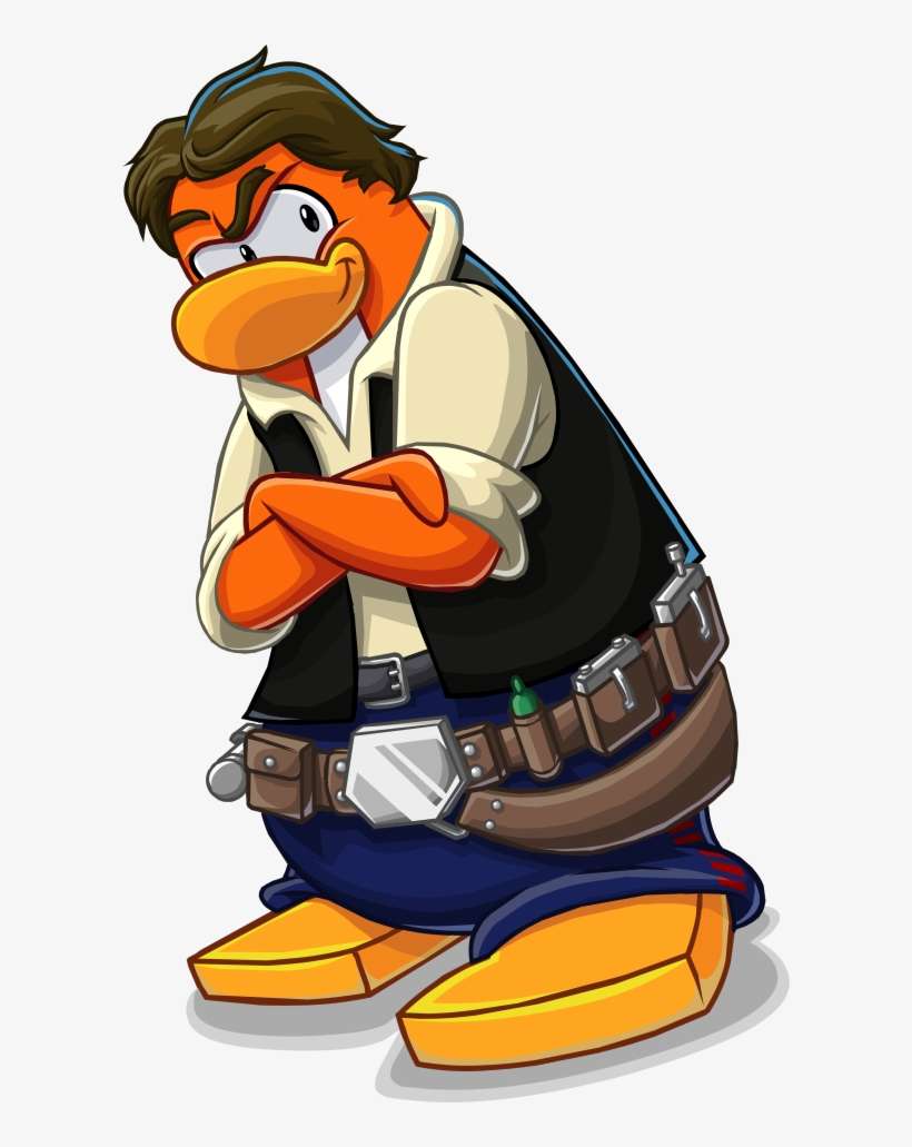 Han Solo - Club Penguin Han Solo, transparent png download