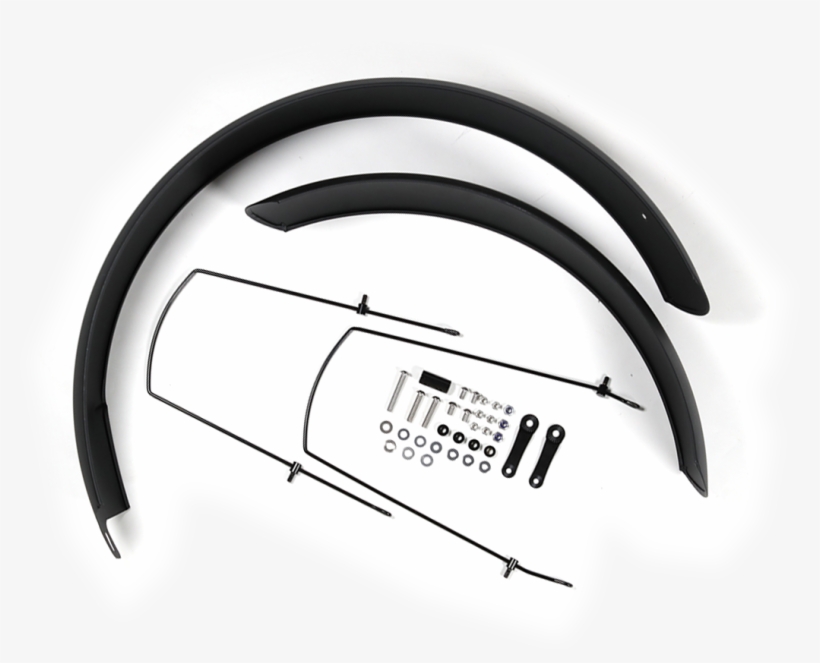 Banana Fender Set - Technical Drawing, transparent png download