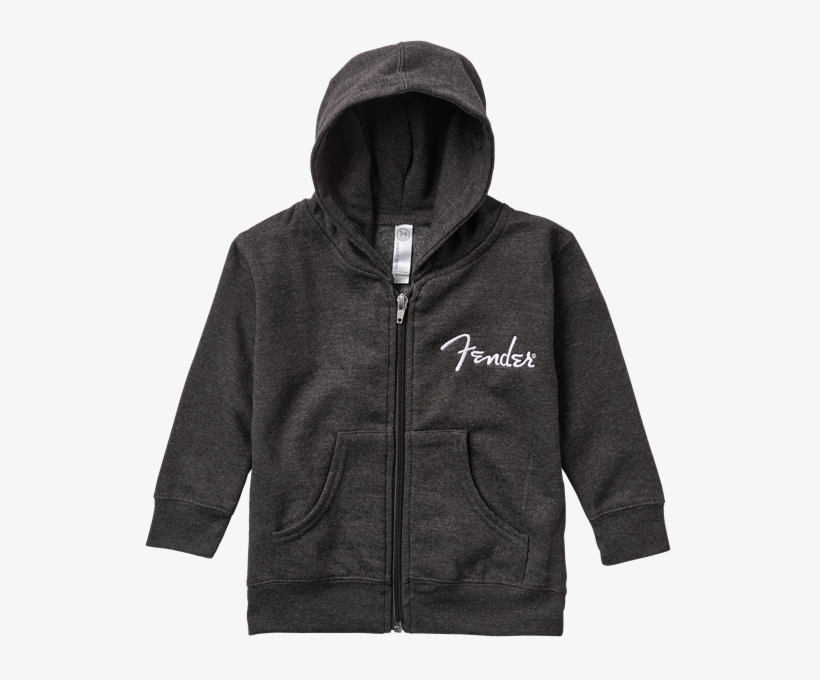 Fender® Toddler Zip Hoodie, Gray, 4t - Fender, transparent png download