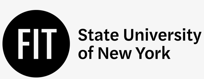 Logo Black Two Lines Png - Fashion Institute Of Technology Logo Black, transparent png download