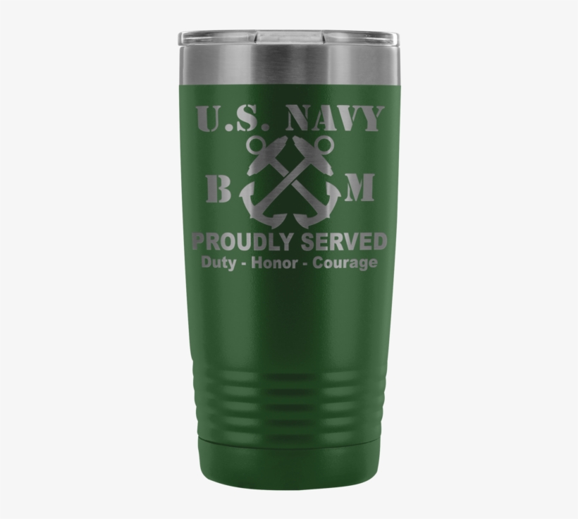 S Navy Boatswain's Mate Navy Bm Proudly Served - Tumbler, transparent png download