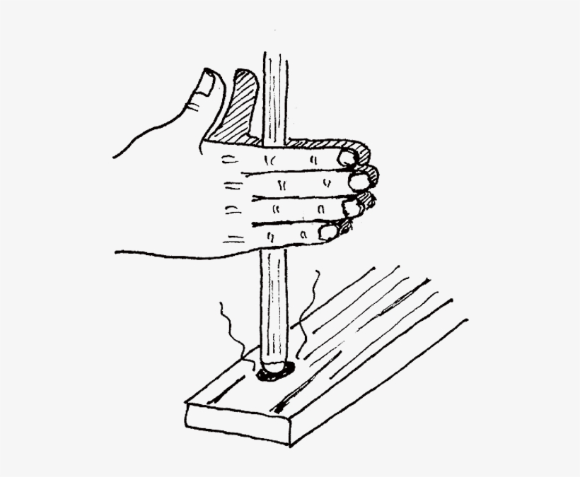 Burn The Hole - Drawing, transparent png download