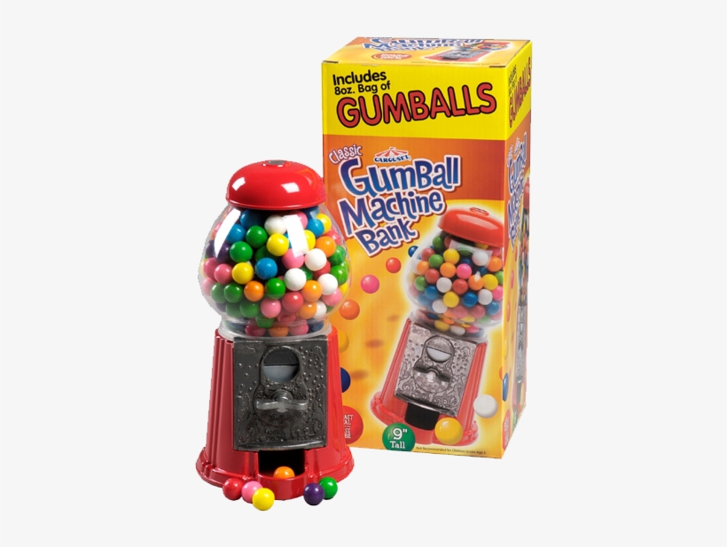 Share - Ford Gum Petite Gumball Machine Bank, transparent png download