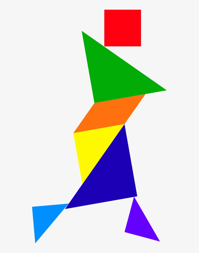 Tangram Faun Gumball Machine, Narnia, Clip Art, Ss, - Tangram Puzzle Of China, transparent png download