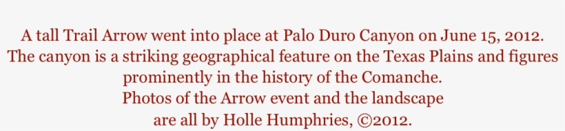 A Tall Trail Arrow Went Into Place At Palo Duro Canyon - Phillipians 4:13 Tile Coaster, transparent png download