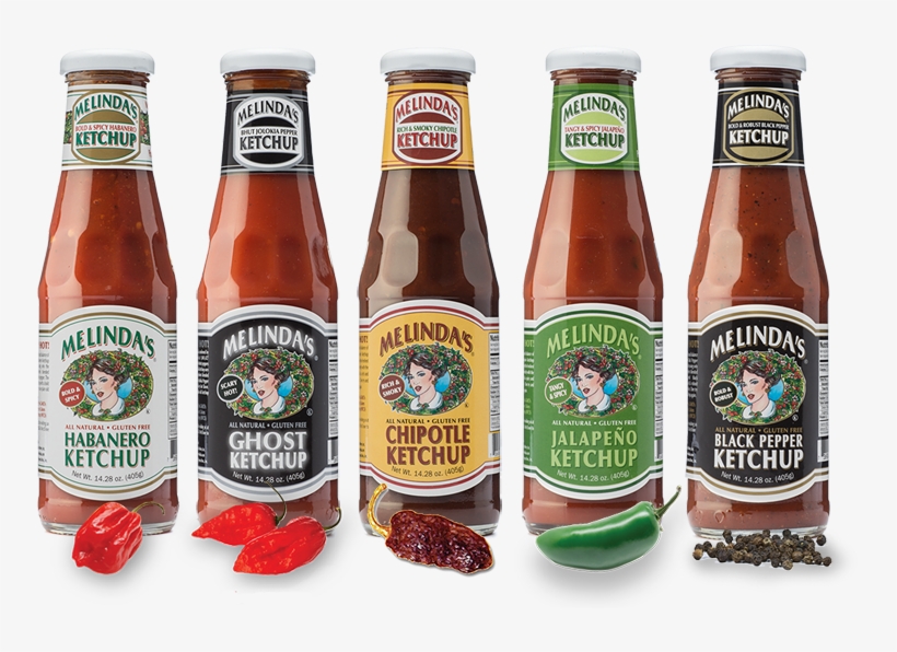 Melinda's Chipotle Ketchup - 13 Fl Oz Bottle, transparent png download