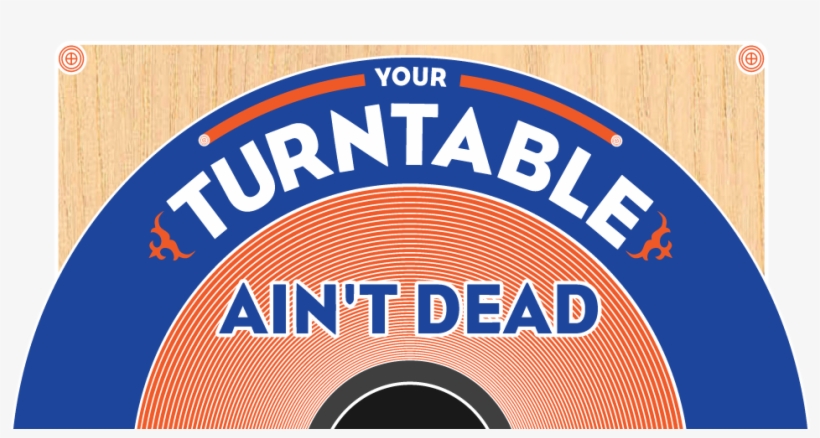 Audio Element Your Turntable Ain't Dead - Phonograph Record, transparent png download