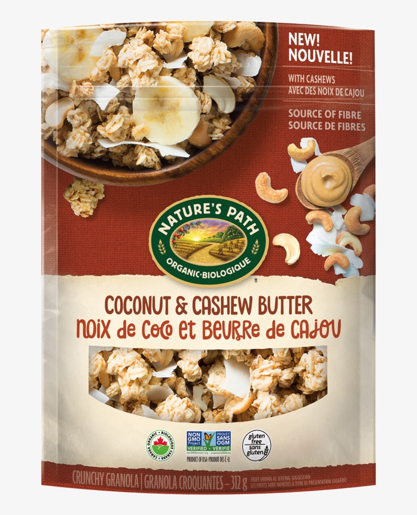Coconut Cashew Butter Granola, transparent png download