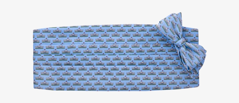 Roll Over Image To Zoom In - Vineyard Vines Bow Tie And Cummerbund Set (light Blue), transparent png download