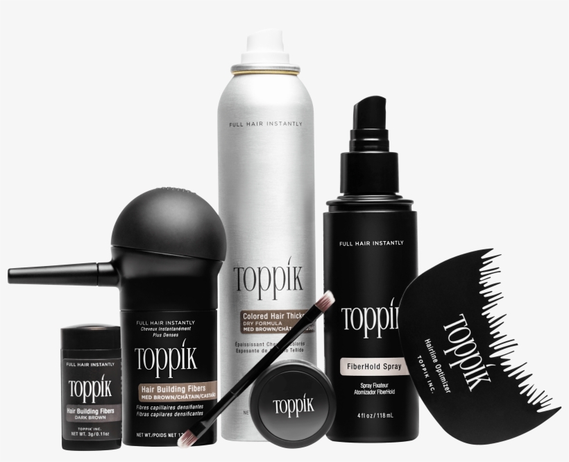 Shop - Toppik Hair Perfecting Duo, transparent png download