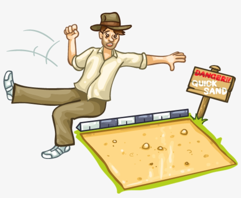 Backwards Long Jump - Illustration, transparent png download