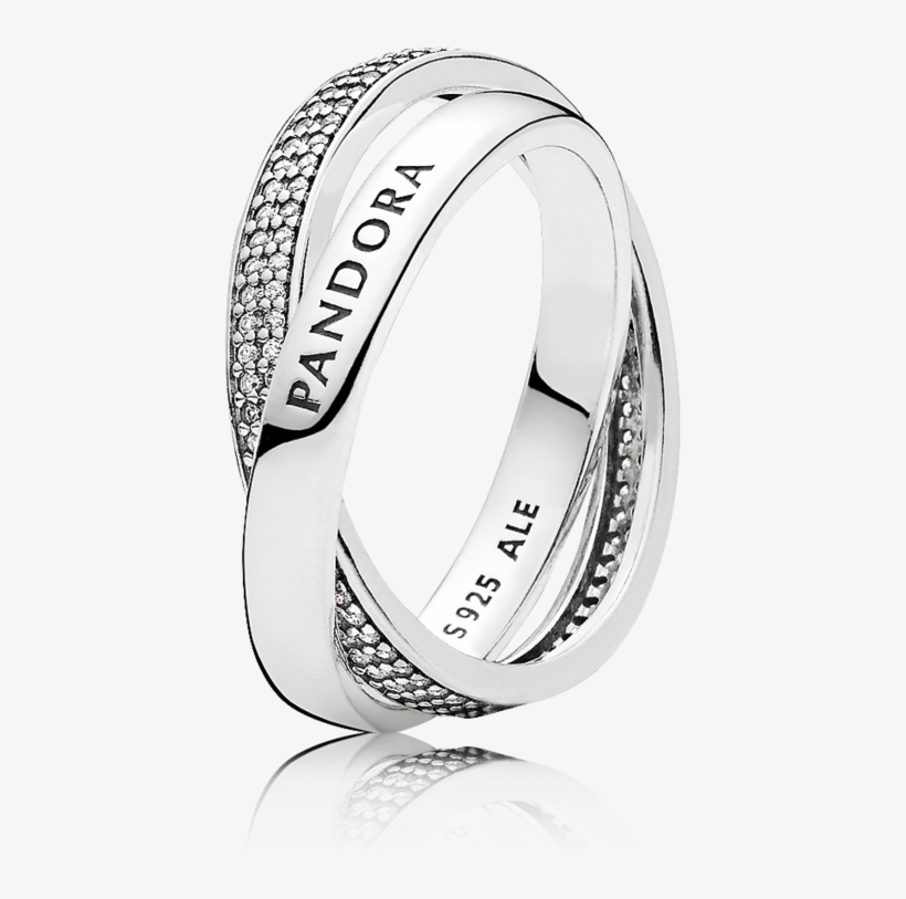 Pandora Promise Ring, Clear Cz Pandora Promise Ring PNG Image