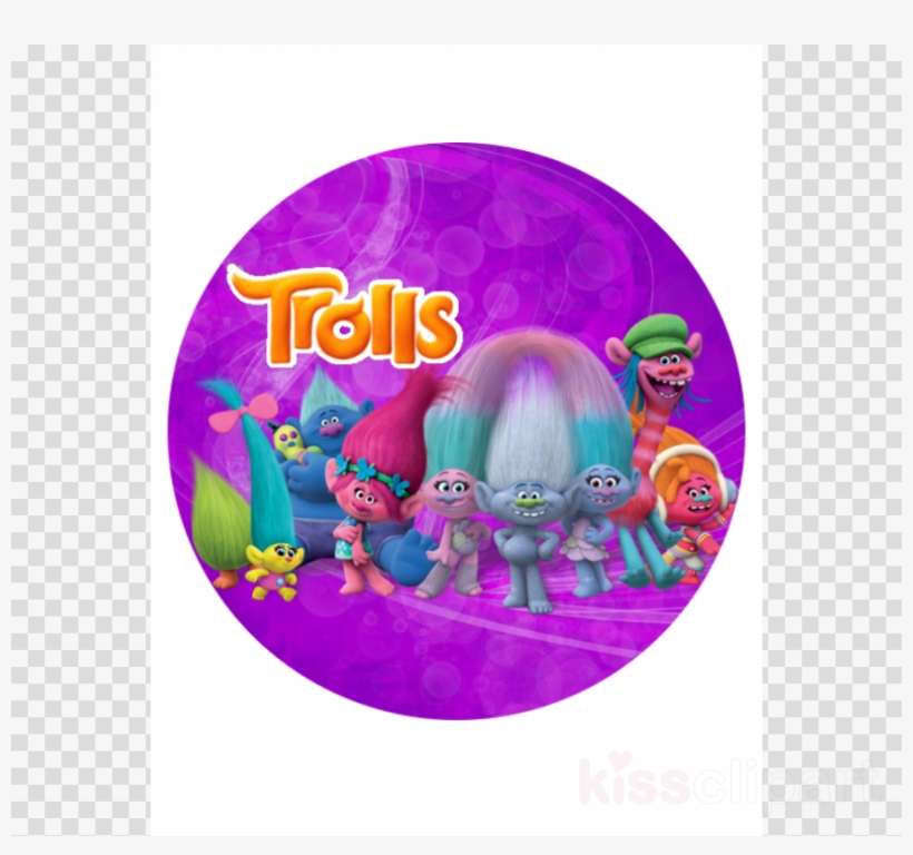 Download Playbyplay 12" / 30 Cm Dreamworks Trolls Soft - Trolls 2016 Blu Ray, transparent png download