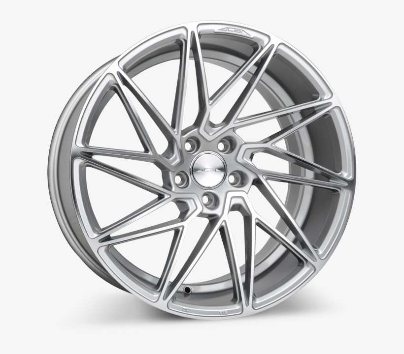 Driven D716 Liquid Silver With Machined Face Wheels - Ace Wheels, transparent png download