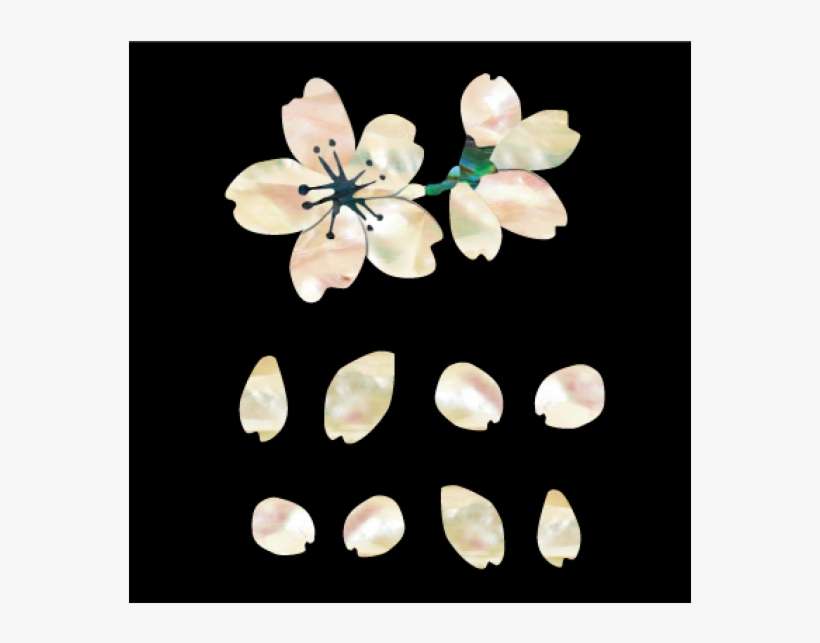 Cherry Blossom Inlay Jis - Inlays Sakura Blossom, transparent png download