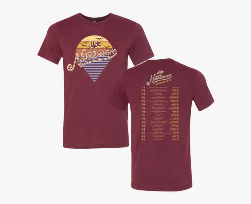 Summer Sunset Tour Tee - Sunset, transparent png download