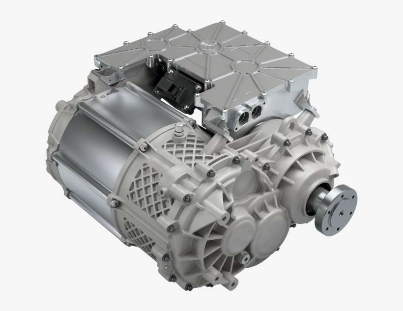 Bosch Sees Bright Future For Electrified Axles - Bosch Drive Unit Car, transparent png download