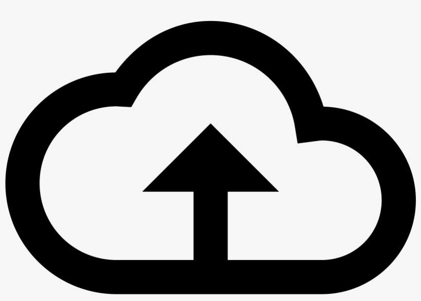 Upload To The Cloud Icon - Icon, transparent png download