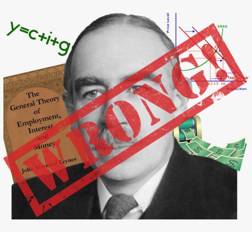Keynes Wrong - John Maynard Keynes, transparent png download
