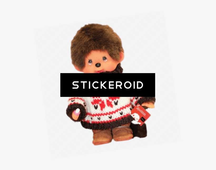 Monchhichi Winter Pullover - Peluche Monchhichi Pôle Nord 20 Cm, transparent png download