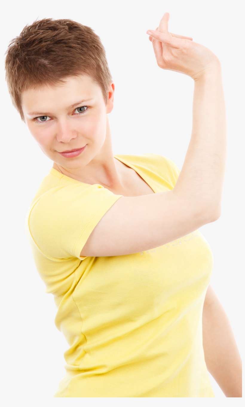 Beautiful Young Woman Wearing Casual Dress Png Image - Casual Wear, transparent png download