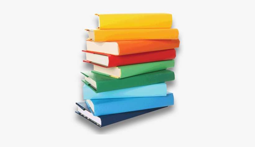 Bookprinting Background 2018 Adult Fiction Books - Stack Of Books, transparent png download