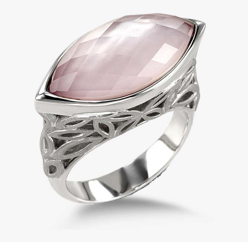 Designs By Hera Raya Marquise Silver Ring - Pre-engagement Ring, transparent png download