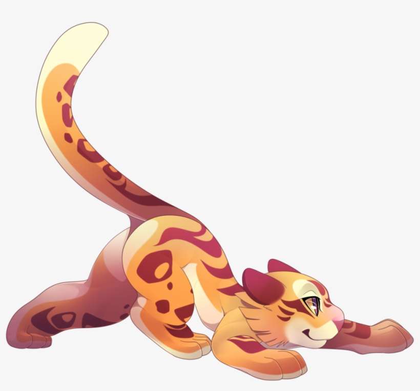 Leap Tiger By Phation - Tiger Furry Drawing, transparent png download