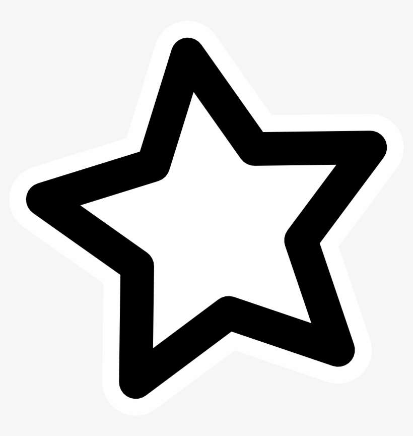 Mono Tool Star - Black Star Clipart Transparent, transparent png download