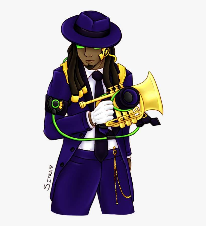 Lucio Jazzy Gun Png - Lucio Jazzy Fanart, transparent png download