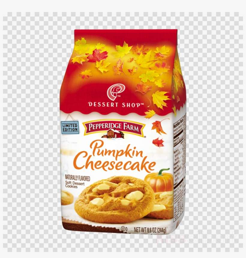 Pepperidge Farm Clipart Milano Pumpkin Spice Latte - Pepperidge Farm Pumpkin Cheesecake Cookies - 8.6 Oz, transparent png download