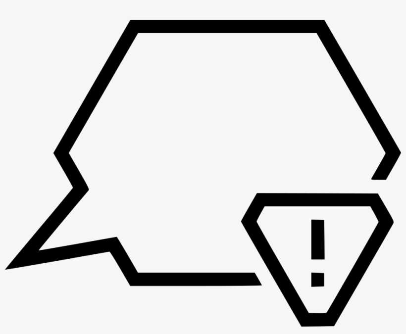 Message Alert Bubble Conversation Talk Attention Comments - Asturias, transparent png download