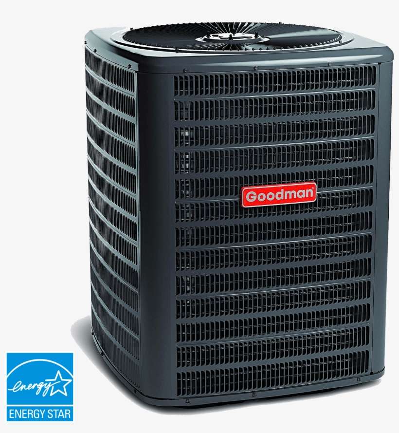 Goodman Gsx160301<p> 16 Seer Condenser, - 2 Ton 16 Seer Two Stage Goodman Heat Pump, transparent png download