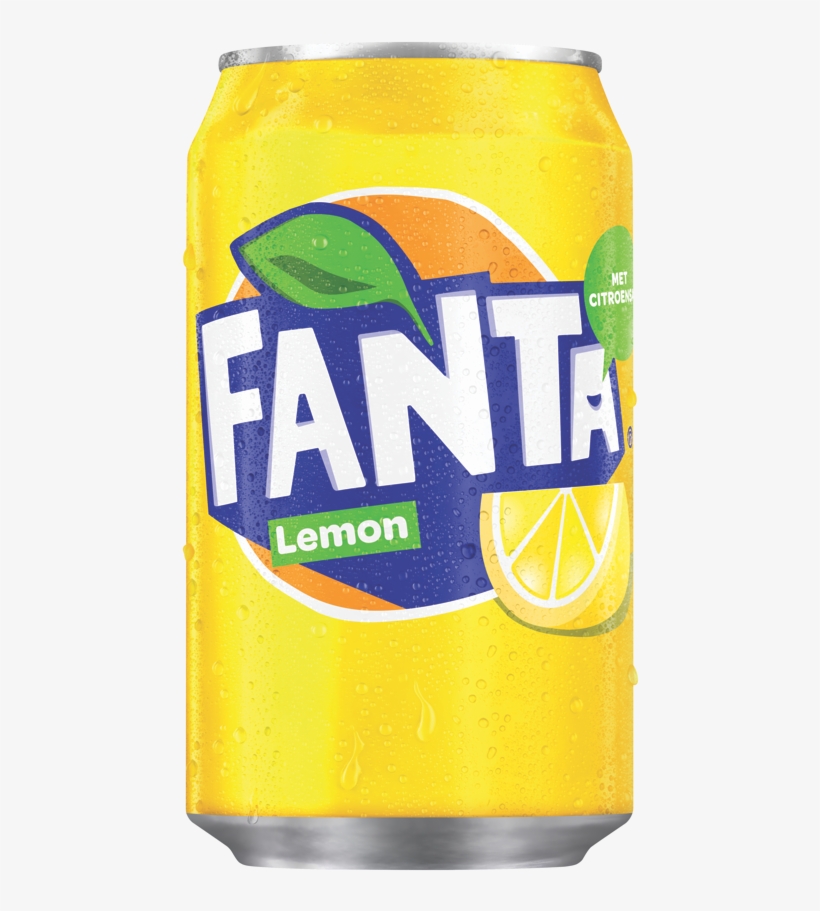 Fanta Lemon Blik Prik Tik Png Fanta Lime - Fanta 330ml Orange Zero, transparent png download