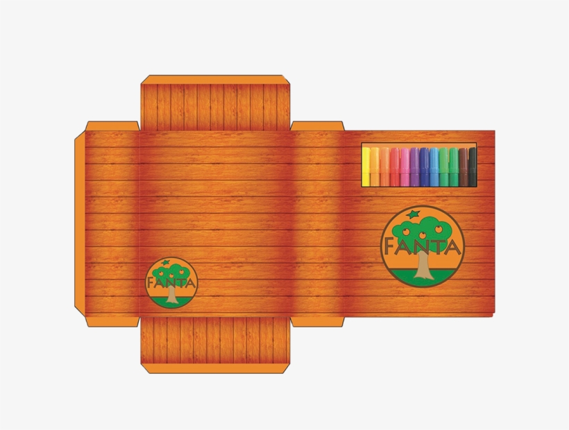 Fanta Packaging - Plywood, transparent png download