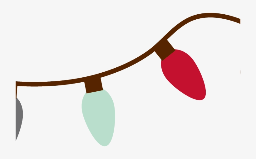 Free Christmas Lights Border, Download Free Clip Art, - Clip Art Christmas Lights, transparent png download