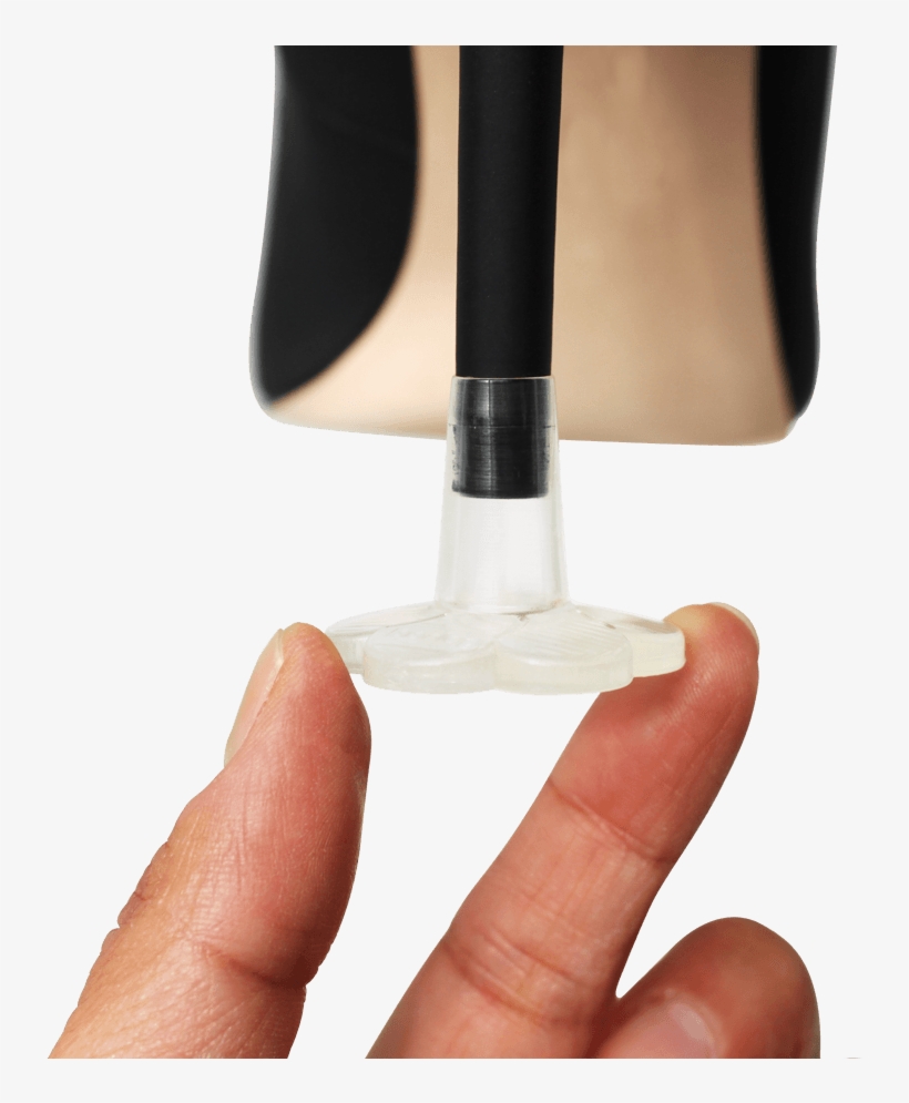 Clear Heel Protector Applied On High Heel - High-heeled Shoe, transparent png download