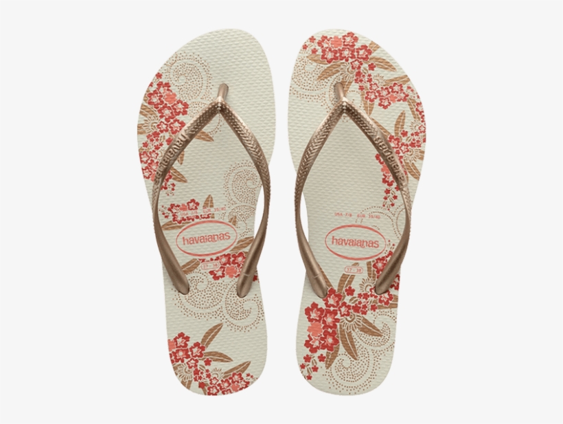 Some Of Our Work - Havaianas Womens Slim Organic Flip Flop White, transparent png download