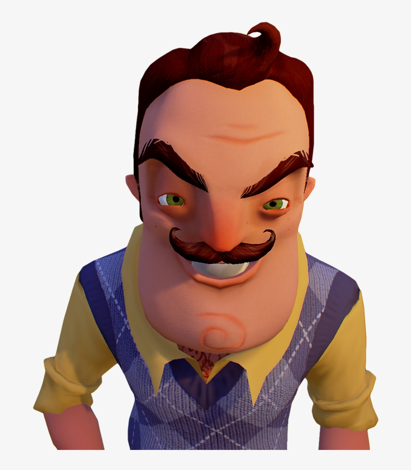 Hello Neighbor Is A Stealth Horror Game About Outmsarting - Neighbor From Hello Neighbor, transparent png download